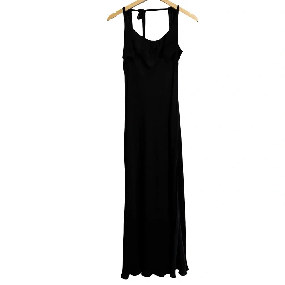 Free People Night Owl Slip Dress Black NWT Medium